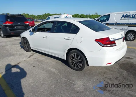 2015 Honda Civic Ex from USA, damaged, VIN 2HGFB2F88FH558469
